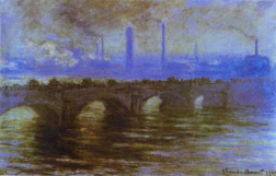 Claude Monet, London, Waterloo Bridge (1903), Pittsburgh Carnegie Institute