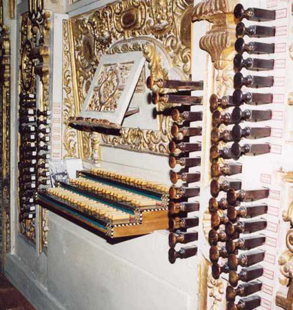 Granada, Kathedrale Mariae Verkündigung, Evangelienorgel 