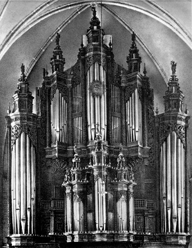 Orgel in Tangermünde, St. Stephan