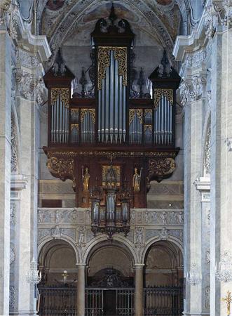  Klosterneuburg, Stiftsbasilika, Festorgel