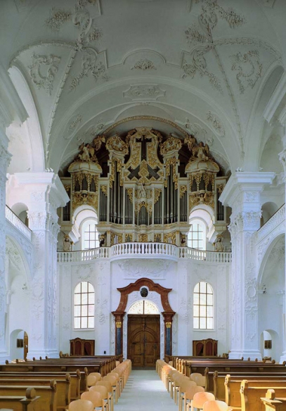 Luzern, ehem. Zisterzienserklosterkirche St. Urban, Hauptorgel