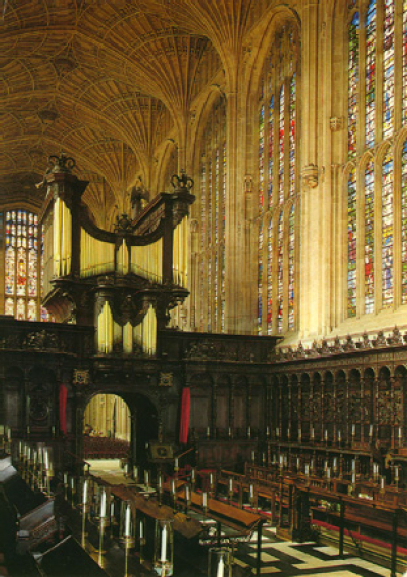 La chapelle du King’s College de Cambridge