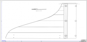 CAD Deckel upper side view as PDF