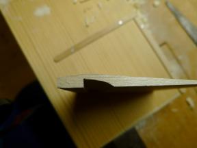 Fertige Form des Auslöser-Rohlings