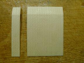 Einzelner Auslöser neben dem Rohling