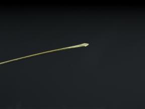 Original Auslöserfeder mit Feilspuren