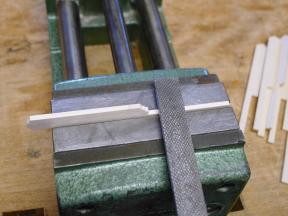 Schaft schmaler feilen