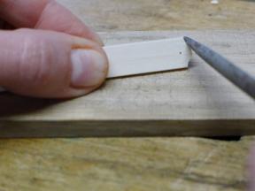 Ausarbeiten der Rundungen