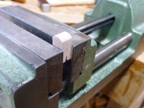 Abgerundeter Hammerkopfoberseite