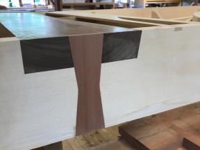 Abgeschlossene Arbeit an der Klammer