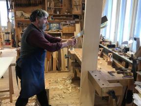 Auftrennen auf die Stärke des Unterbodens