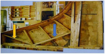 Neue Streben aus Bauphase 2