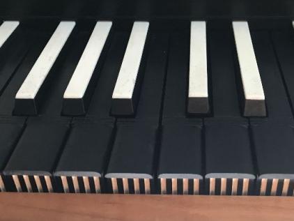 Die für den frühen Walter typischen Tastaturfronten