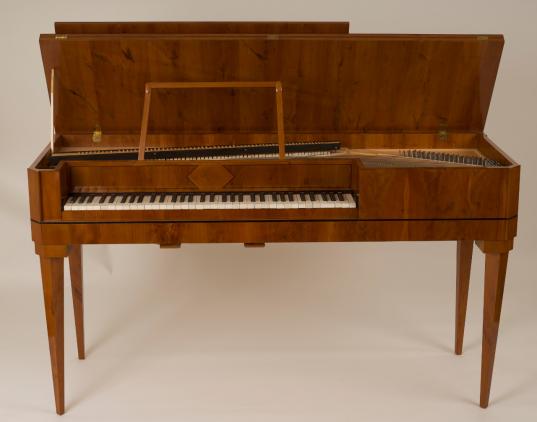 scientific replica of a square piano by Kaspar Katholnig, c. 1810
