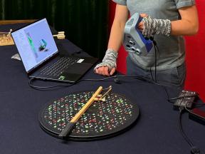 Vermessung Tasten mit dem Artec Space Spider
