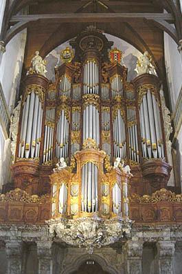 Amsterdam» Oude Kerk: Hauptorgel