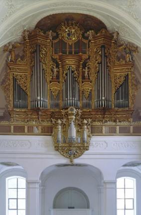 Rheinau, ehemalige Klosterkirche, Hauptorgel