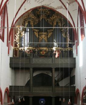 Brandenburg, Dom, Joachim Wagner 1721-1723; Gehäuse 1725