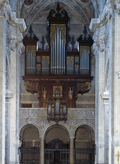  Klosterneuburg, Stiftsbasilika, Festorgel