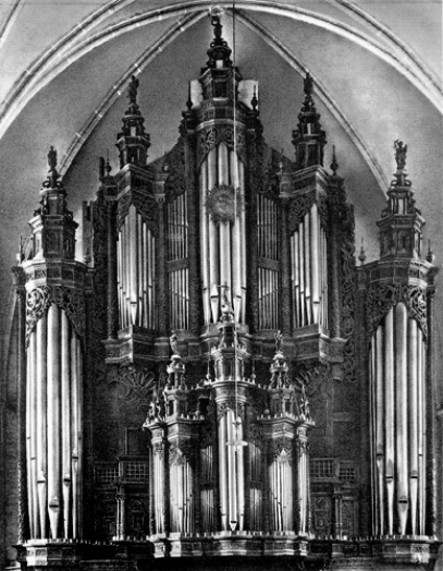 Orgel in Tangermünde, St. Stephan