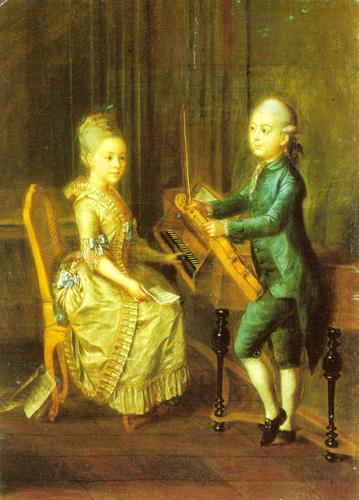 Historisches Museum Basel Familienbildnis Peter Burckhardt-Forcart, dat. 1775, Maler: Joseph Johann Kauffmann, Basel