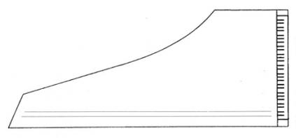 Cembalo Skizze Draufsicht