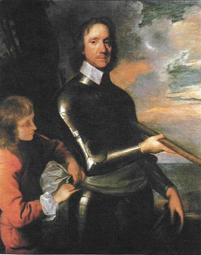 Robert Walker, Portrait von Oliver Cromwell, London National Portrait Gallery