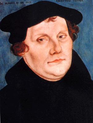 Lucas Cranach, Martin Luther, 1543, Galleria degli Uffizi, Florenz