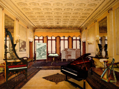 Foto aus der Multimedia-CD-ROM "Mechanik der Poesie – Besaitete Tasteninstrumente des 15.-19- Jahrhunderts"