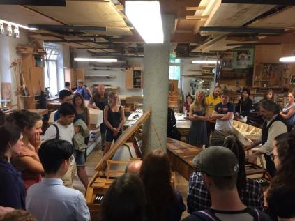 Besuch Geigenbauschule Mittenwald