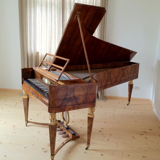 Das Originalinstrument von Gregor Deiß, ca. 1815