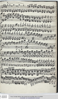 Christoph Graupner, Gigue D-DA Mus.ms. 414 (vers 1739)
